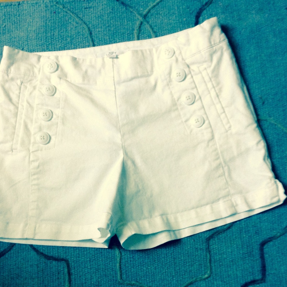 Duck cotton Loft shorts;4" inseam